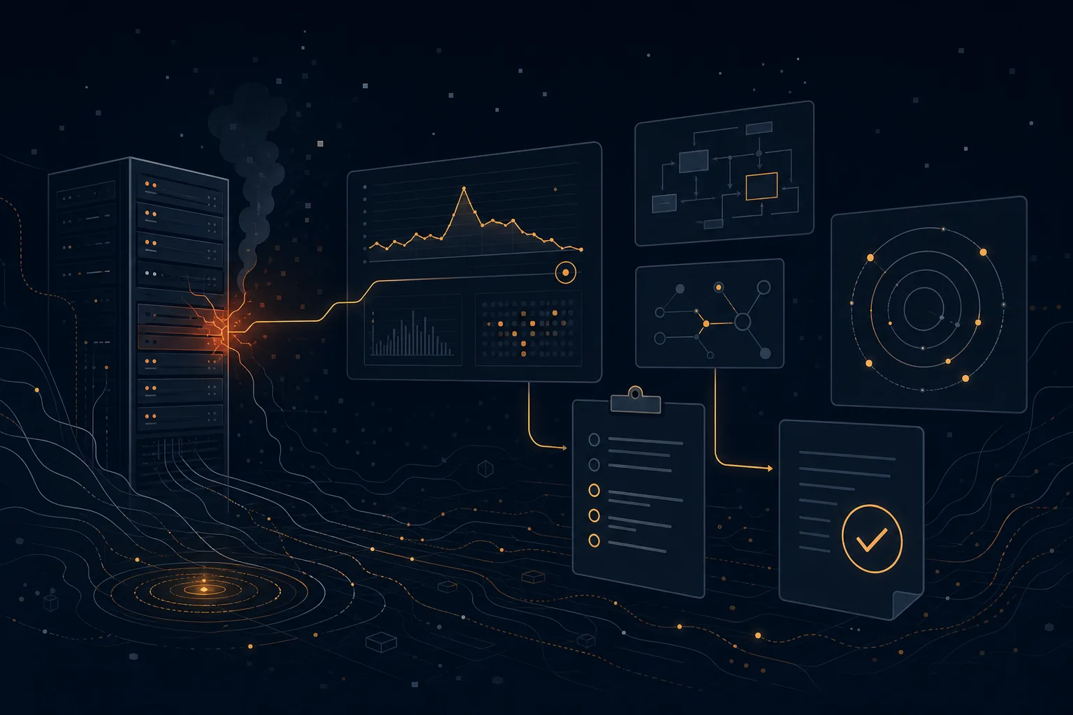 How to investigate a server crash post-mortem